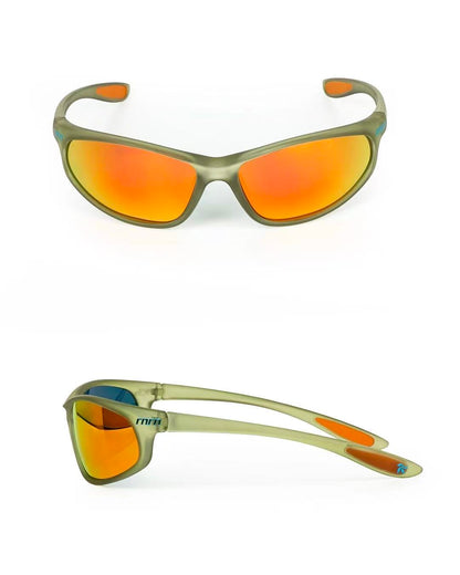 rnrn Eye Scope Running Sunglasses - Translucent green