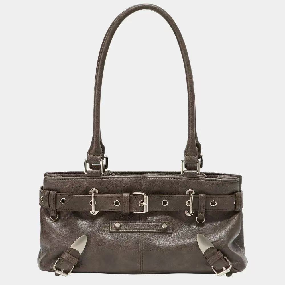 ETRE AU SOMMET Belt Strap Cross Mini Bag - 2 colors