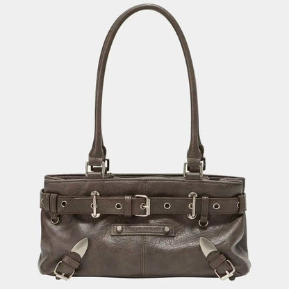 ETRE AU SOMMET Belt Strap Cross Mini Bag - 2 colors
