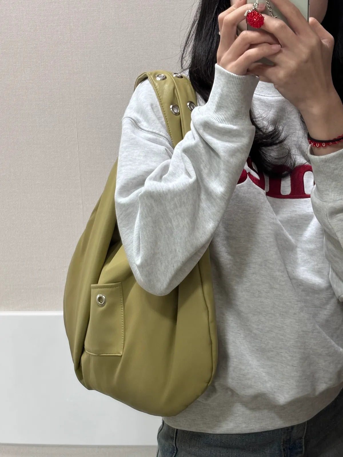 DEPC Eyelet Leather Bag - 3 colors