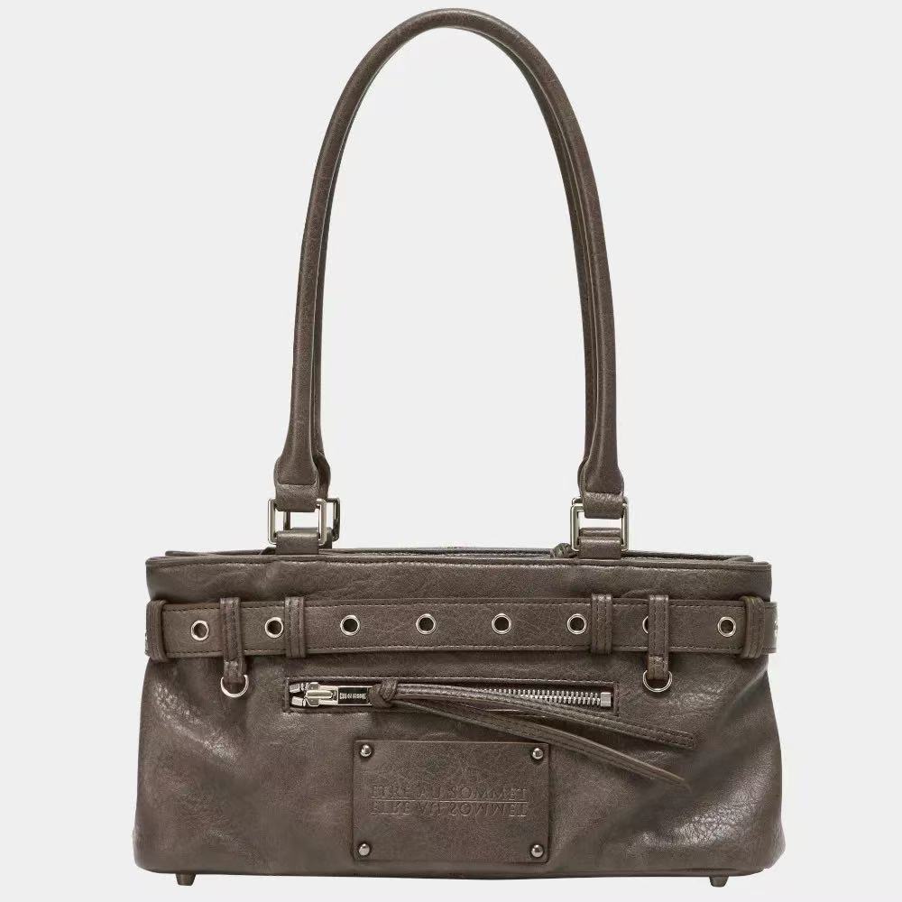 ETRE AU SOMMET Belt Strap Cross Mini Bag - 2 colors