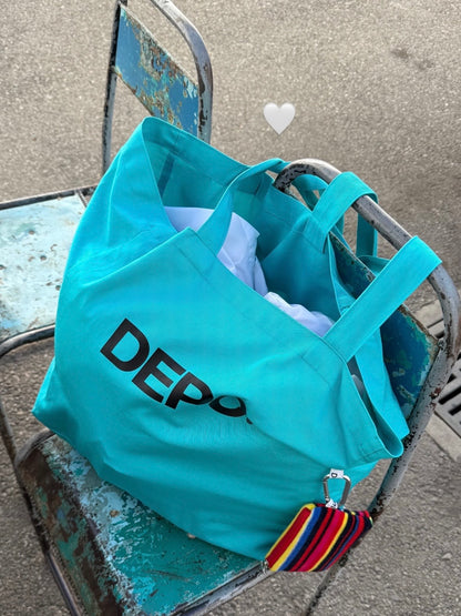 現貨｜DEPC Logo Eco Bag - teal