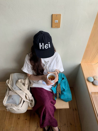 Heisan Big Logo Felt Cap - 6 colors