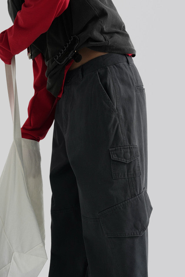 AUTUMN Off Washing Cargo Pants - 3 colors