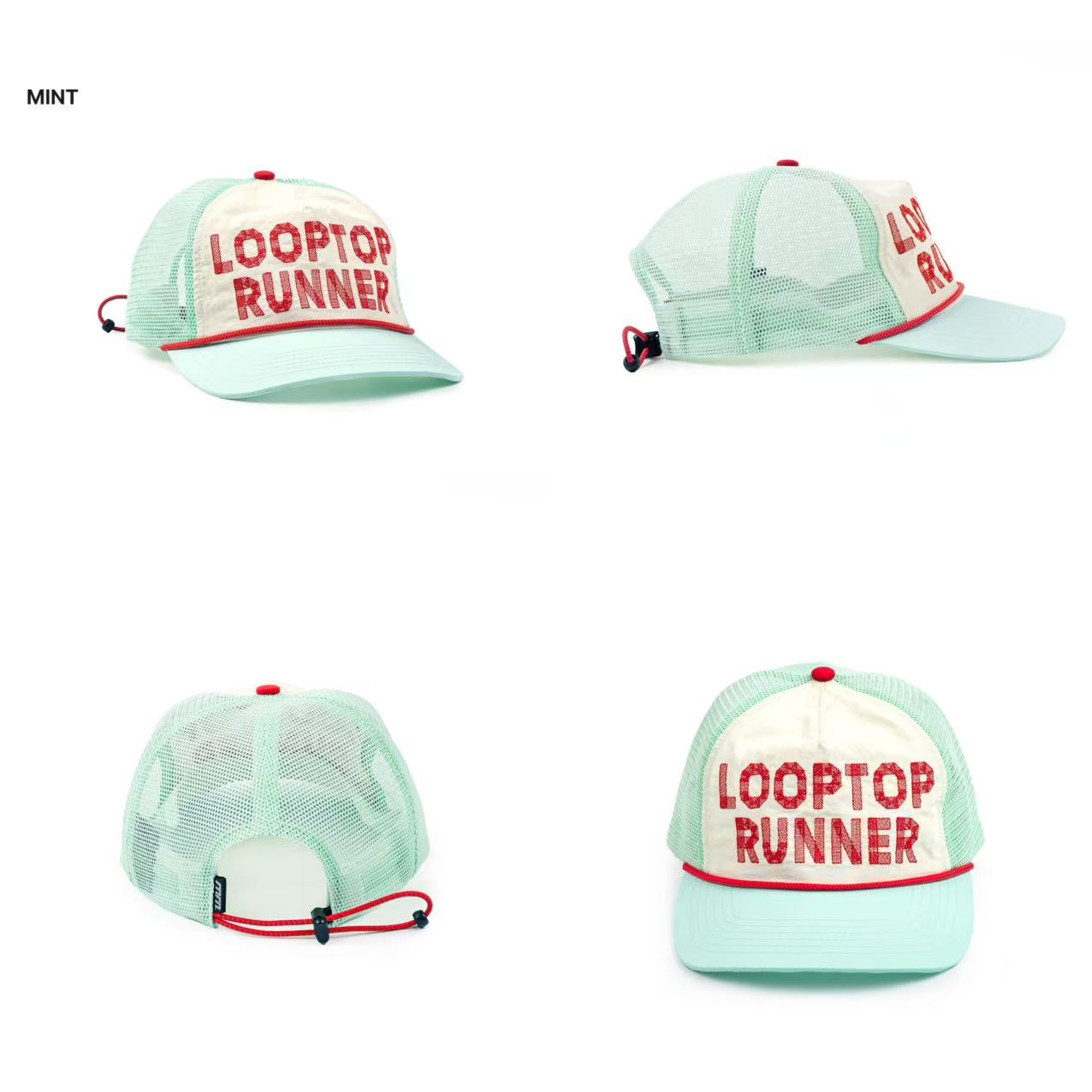 rnrn Looptop Runner Trucker Mesh Cap - 5 colors