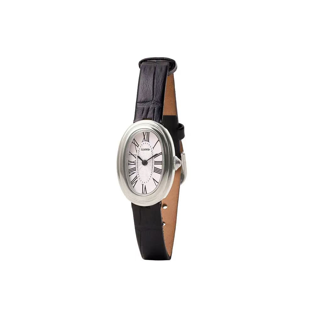 LLOYD Awesome Oval Watch - black solid (renewal)