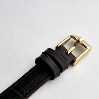 LLOYD Tonneau Vintage Women's Watch - brown