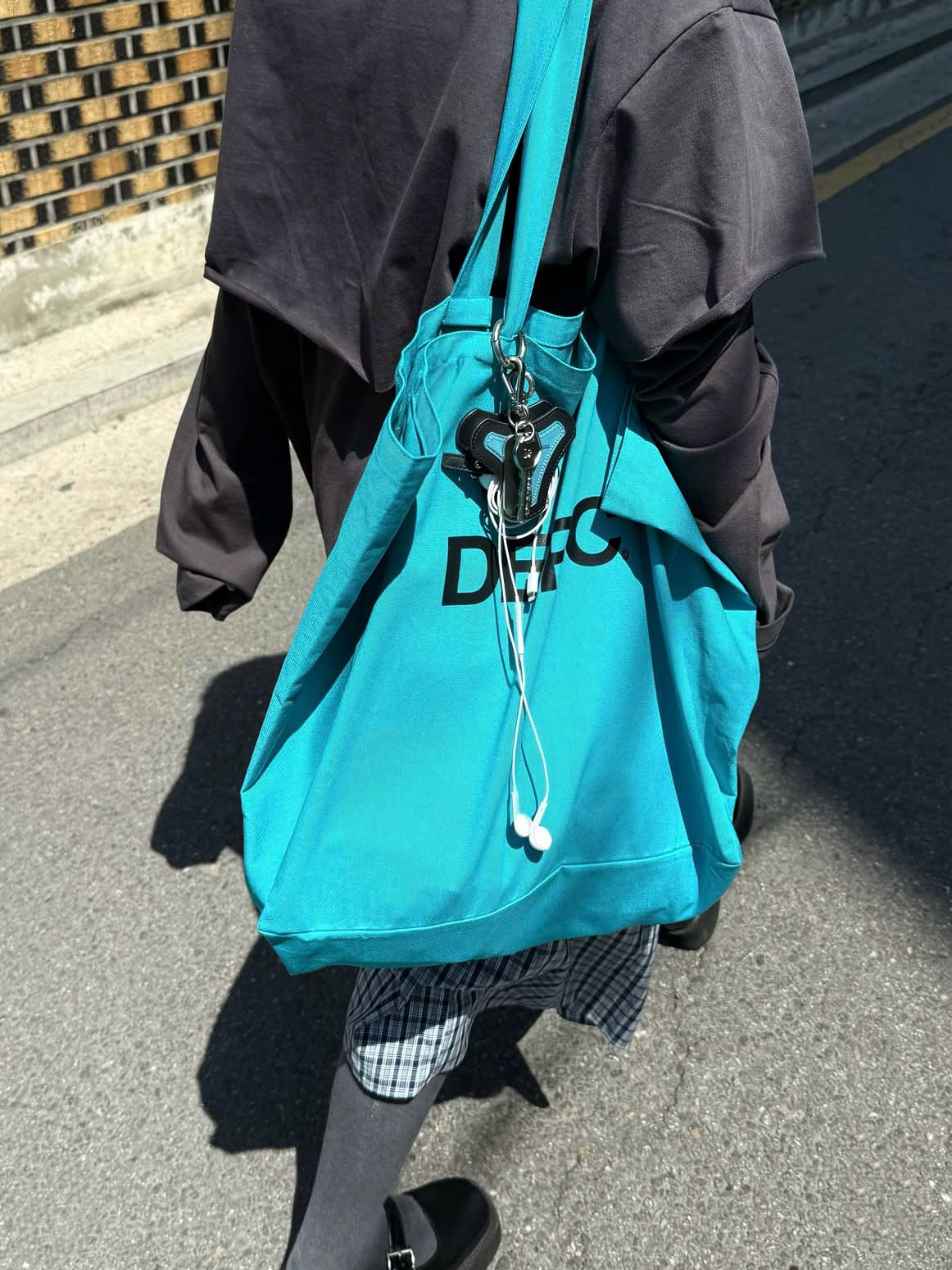 現貨｜DEPC Logo Eco Bag - teal