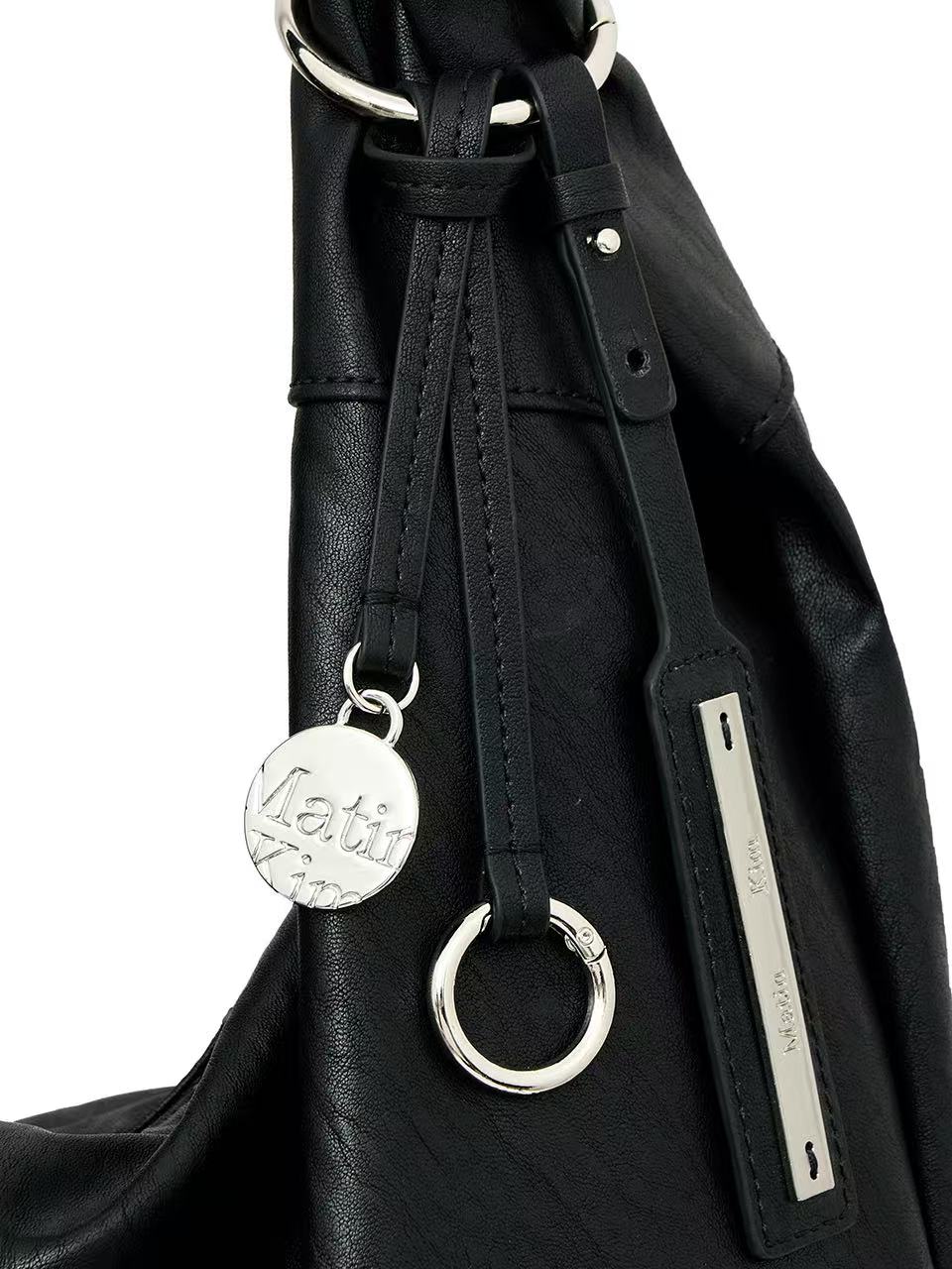 Matin Kim Twist Handle Small Hobo Bag - 2 colors