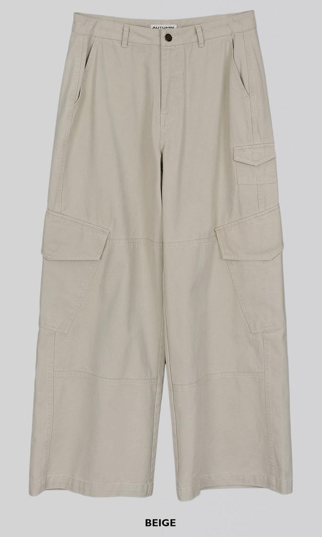 AUTUMN Off Washing Cargo Pants - 3 colors