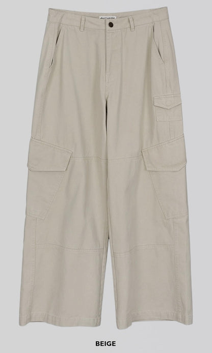AUTUMN Off Washing Cargo Pants - 3 colors