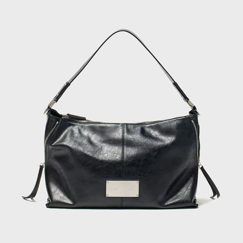 Matin Kim Side Zipper Shoulder Bag - 2 colors