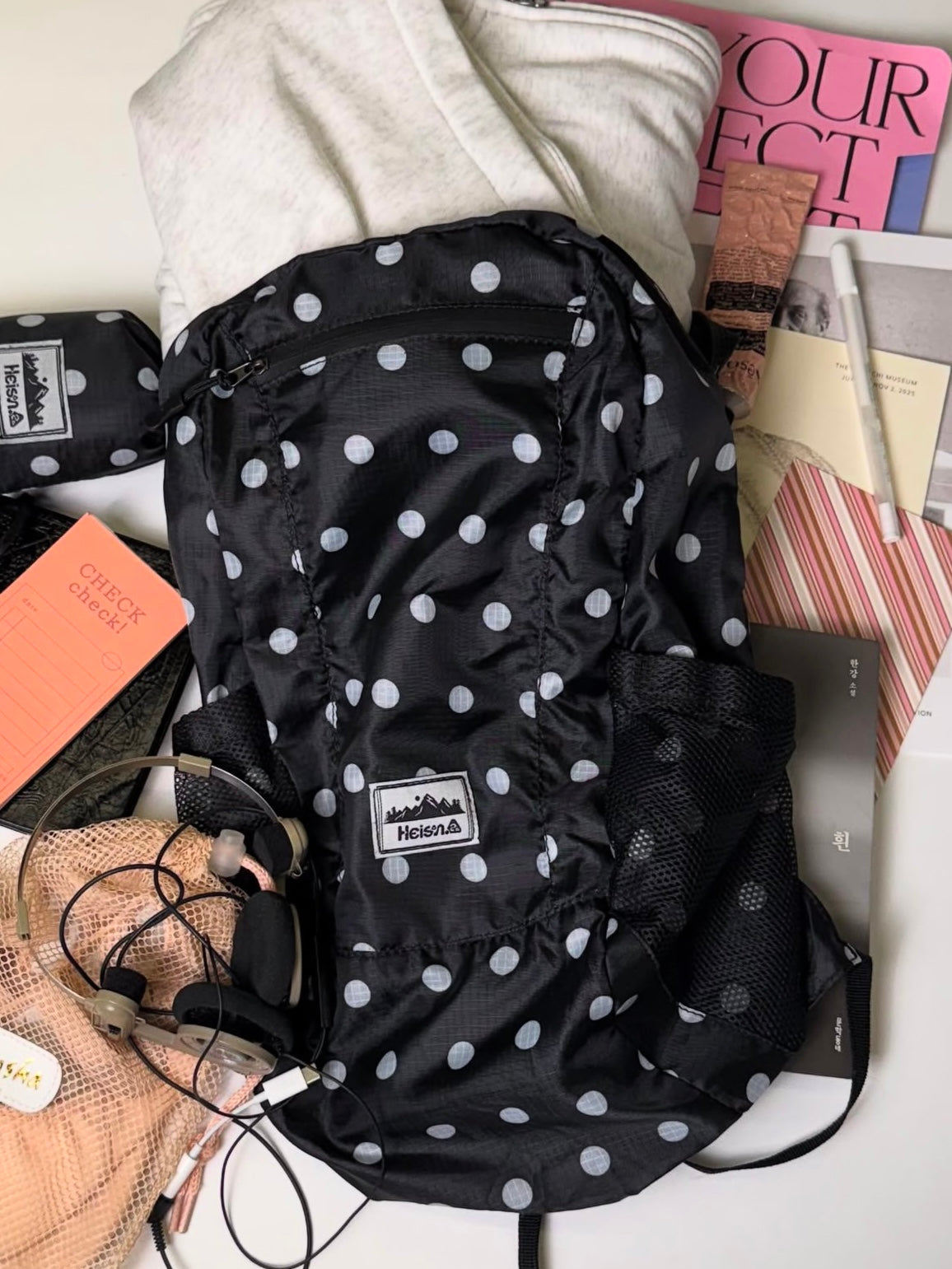Heisan Ultra Light Packable Pocket Bag V1 Dot Edition - 6 colors