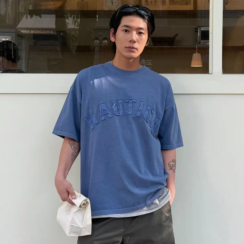 NAUTICA Arch Logo Pigment T-shirt - 3 colors