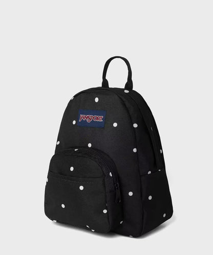 Jansport Half Pint Mini Backpack Polka Dot Black