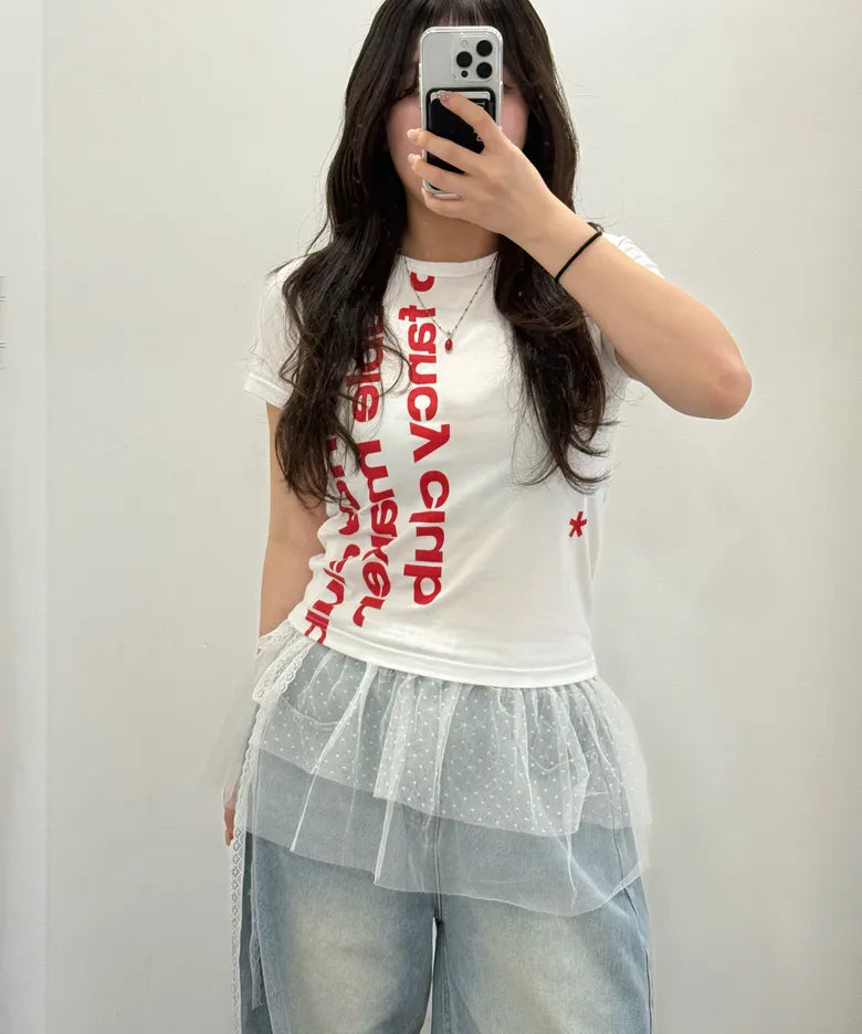 Fancy Club Baywatch Crop Tee - 3 colors