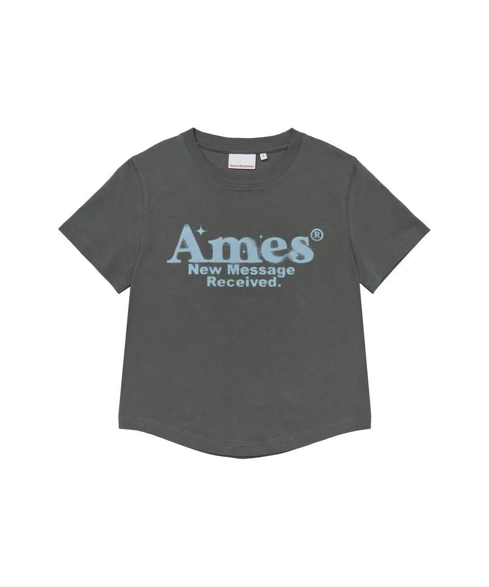 Ames Worldwide Round Hem Crop Tee - 7 colors