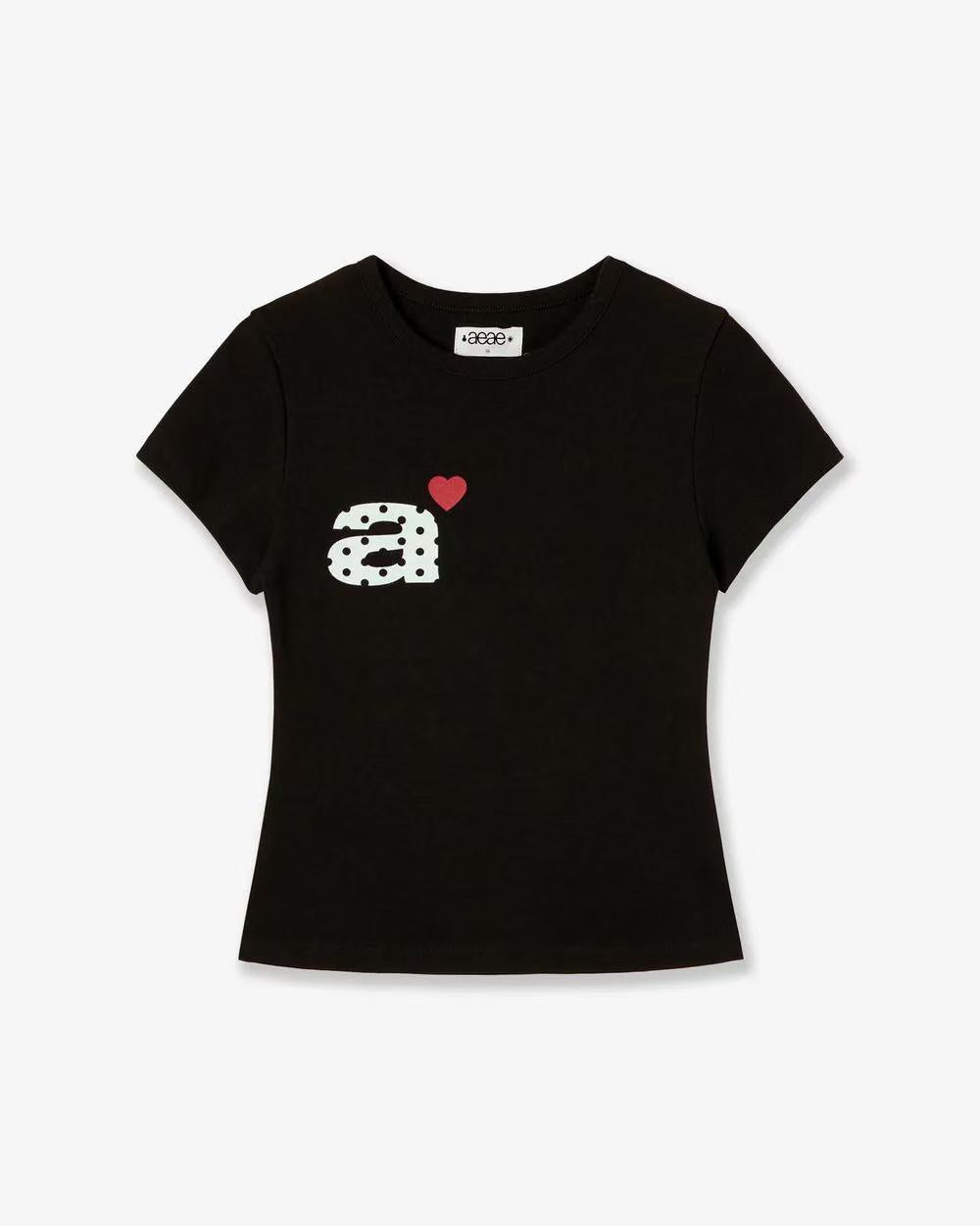 aeae Dot Small Letter Tee - 9 colors