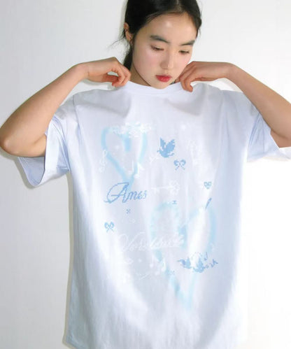 Ames Worldwide Heart Pixel Art Tee - 3 colors