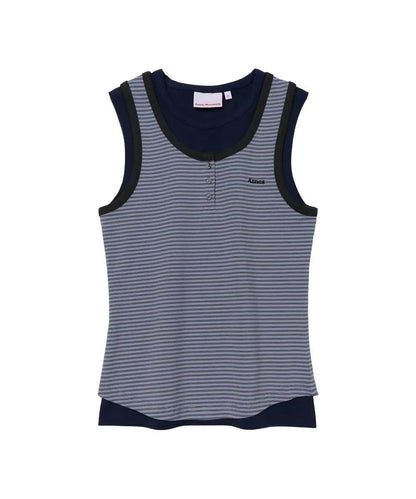 Ames Worldwide Layered Button Sleeveless - 3 colors
