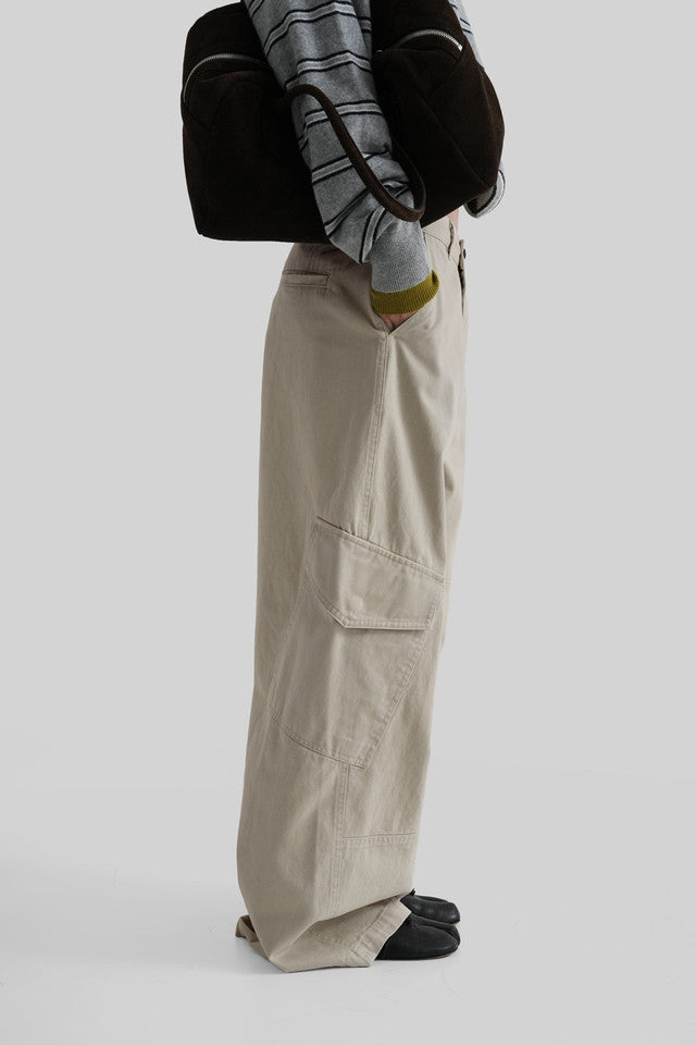 AUTUMN Off Washing Cargo Pants - 3 colors