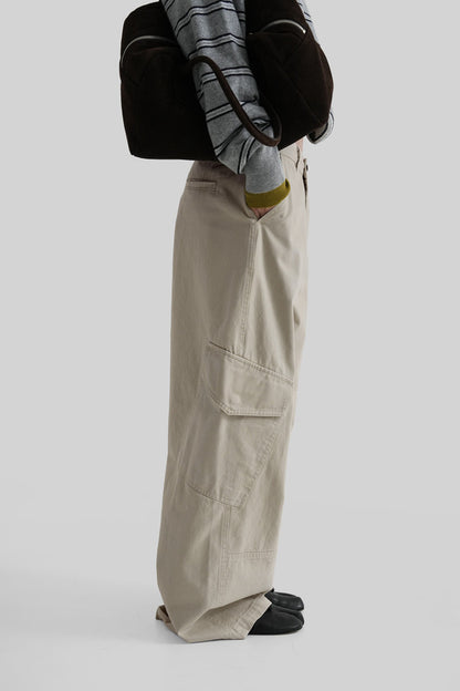 AUTUMN Off Washing Cargo Pants - 3 colors