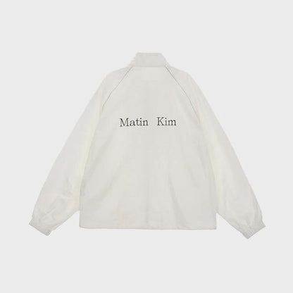 Matin Kim Logo Coating Jumper - 3 colors
