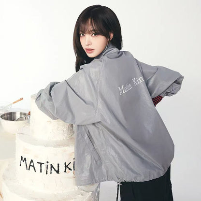 Matin Kim Logo Coating Jumper - 3 colors