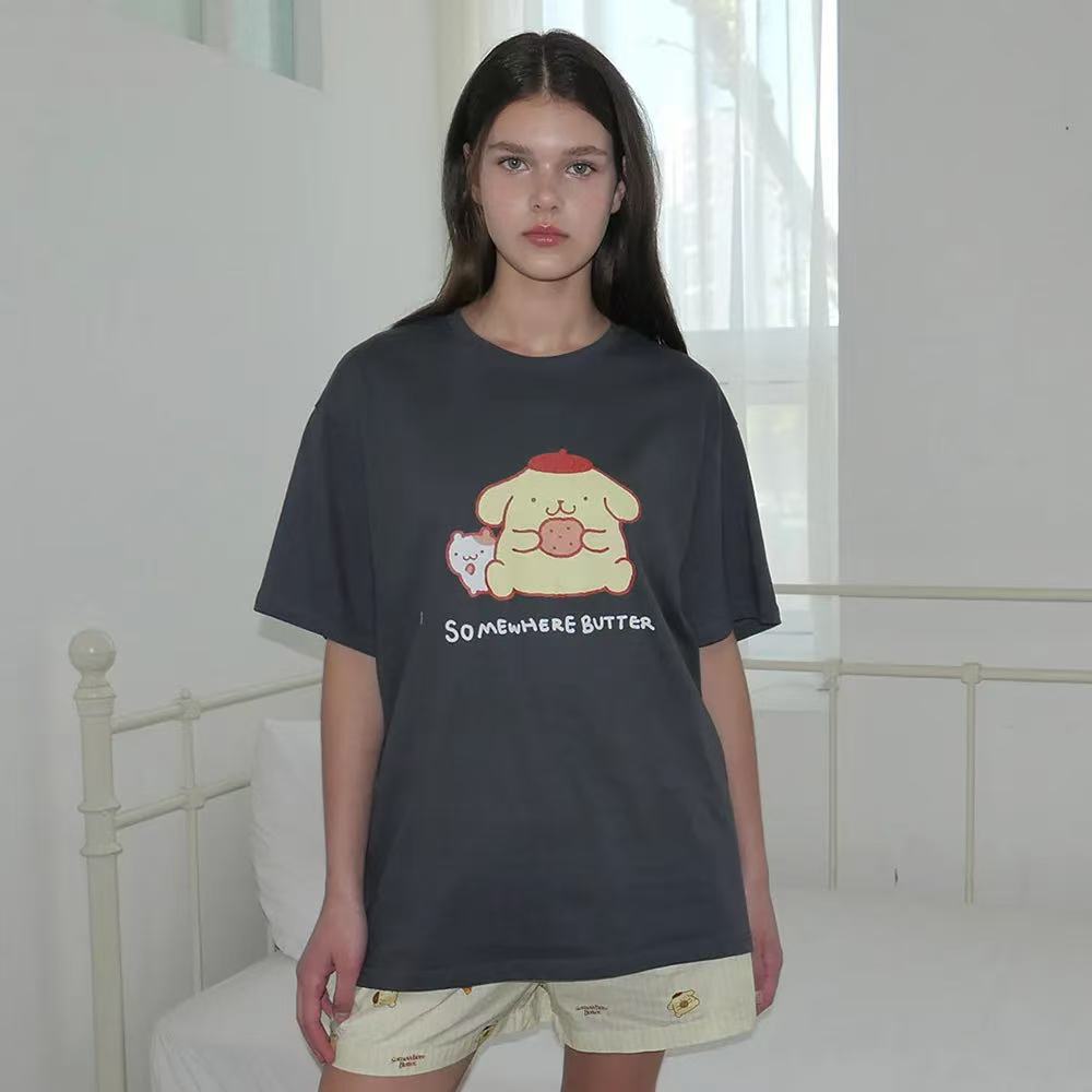 Somewhere Butter Pompompurin Overfit Top - 8 colors