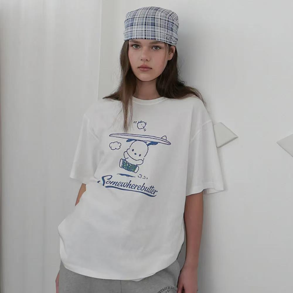 Somewhere Butter Pochacco Overfit Top - 8 colors
