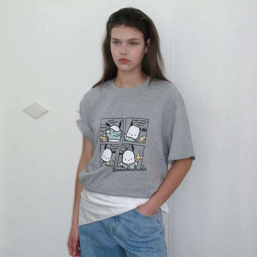 Somewhere Butter Pochacco Overfit Top - 8 colors