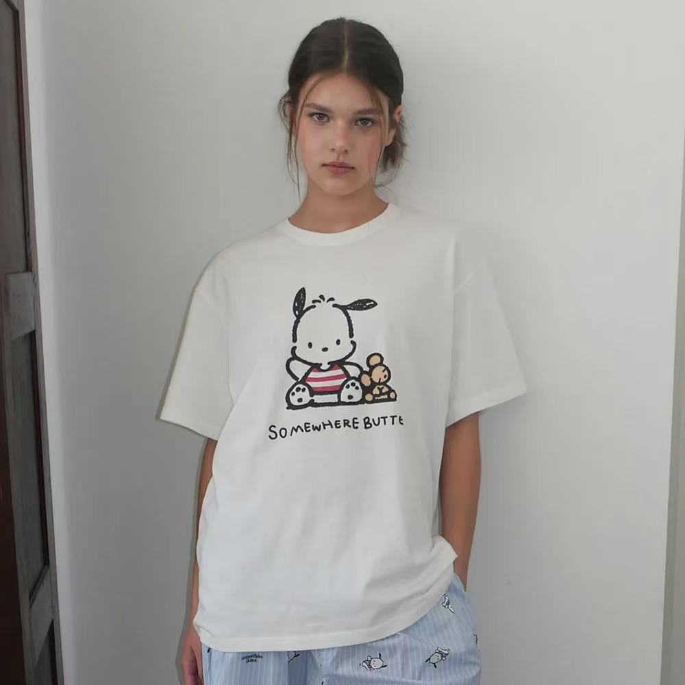 Somewhere Butter Pochacco Overfit Top - 8 colors