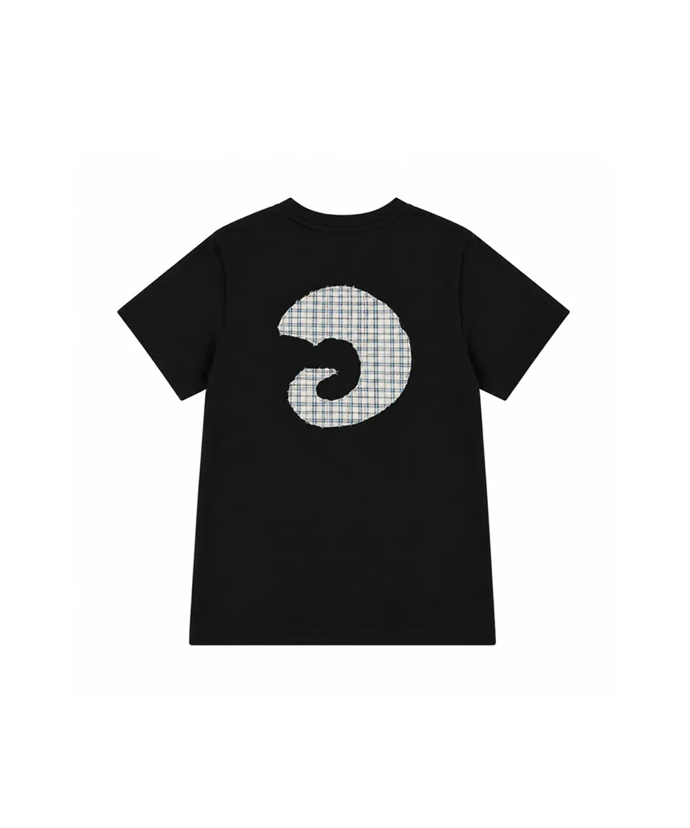 tansanmagnesium Horn Applique T-shirt - 9 colors