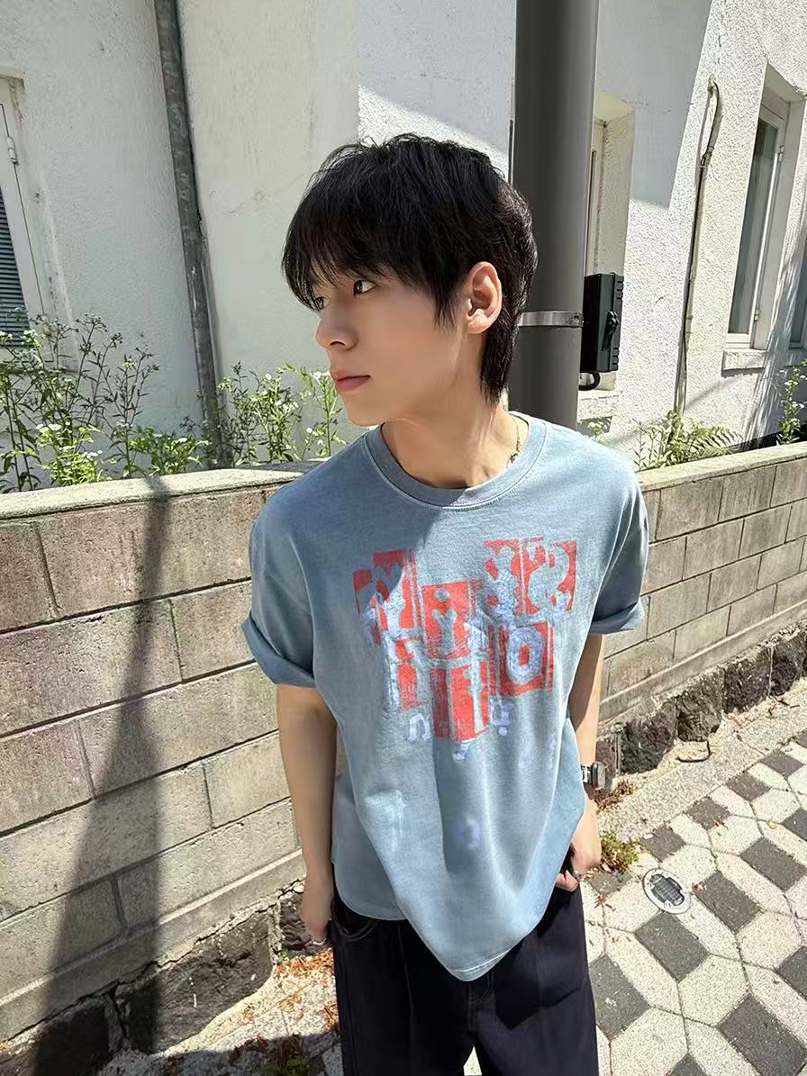 Travel Crumble Pigment Overfit Tee - 3 colors