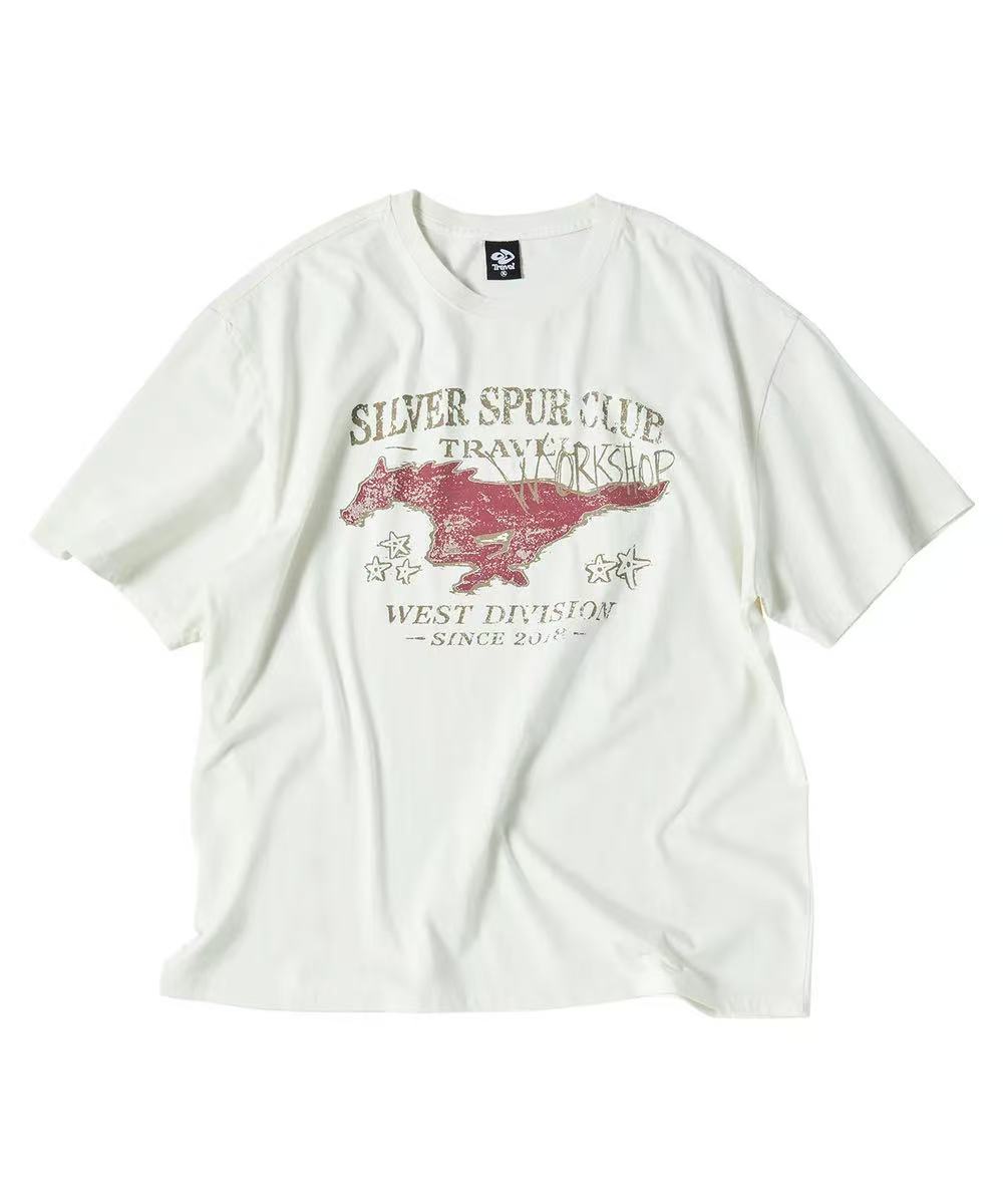 Travel Silver Spur Club Pigment Overfit Tee - 2 colors