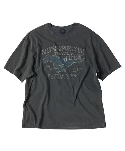 Travel Silver Spur Club Pigment Overfit Tee - 2 colors