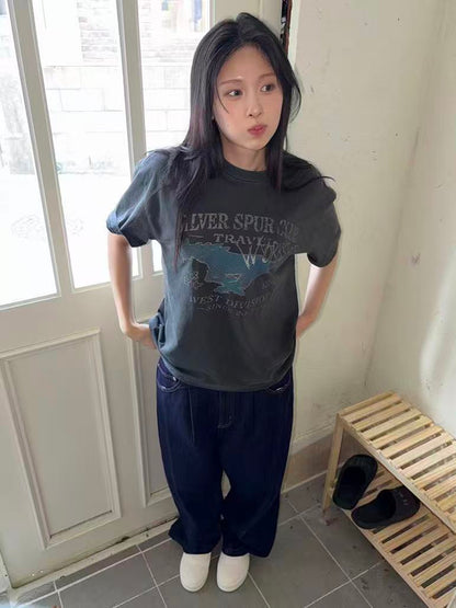 Travel Silver Spur Club Pigment Overfit Tee - 2 colors