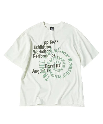 Travel Helix Pigment Overfit Tee - 2 colors