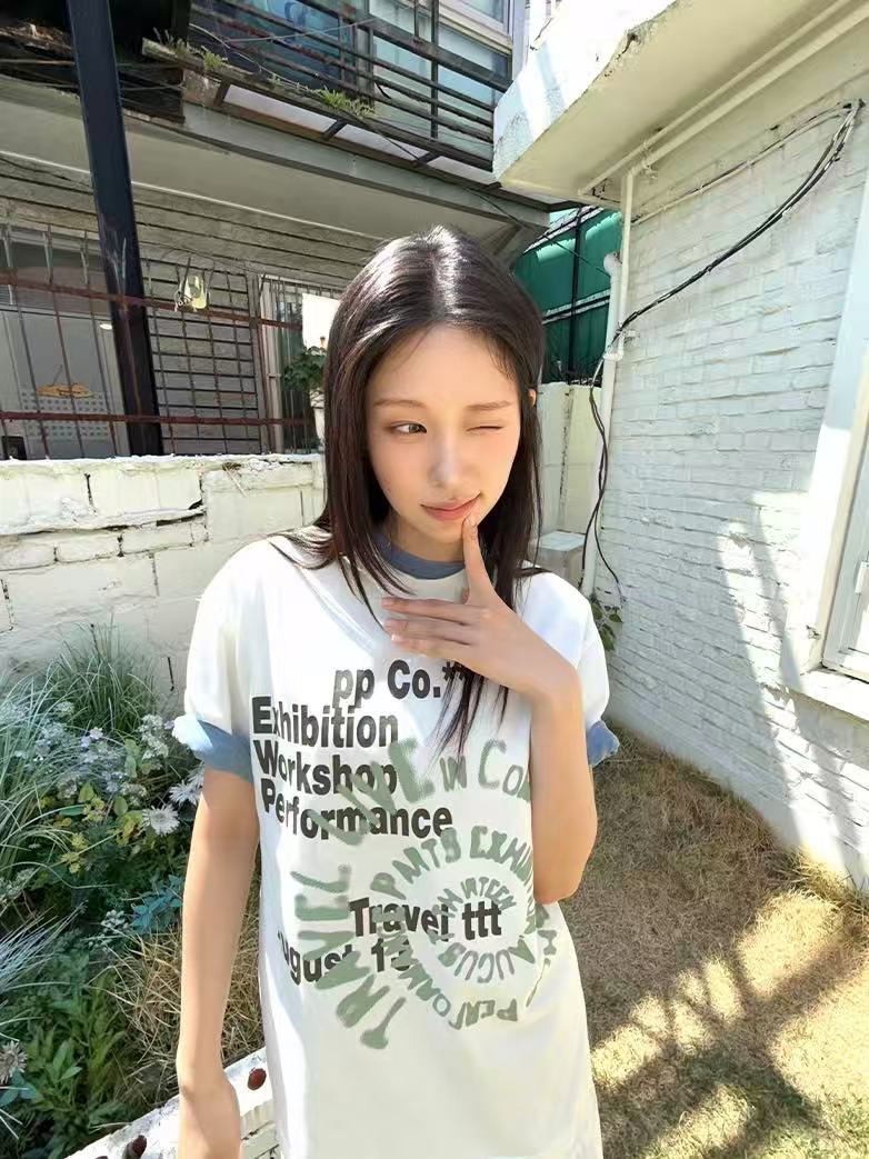 Travel Helix Pigment Overfit Tee - 2 colors