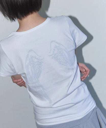Fancy Club Rebirth of Heaven Crop Tee - 3 colors