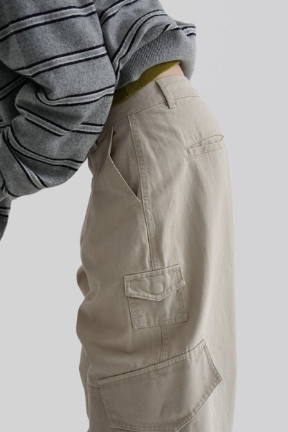 AUTUMN Off Washing Cargo Pants - 3 colors