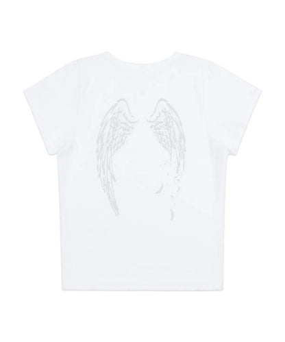 Fancy Club Rebirth of Heaven Crop Tee - 3 colors