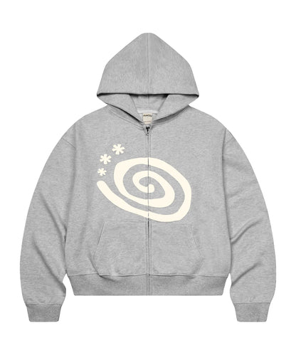 AMOU Molly Hoodie Zip Up - 3 colors