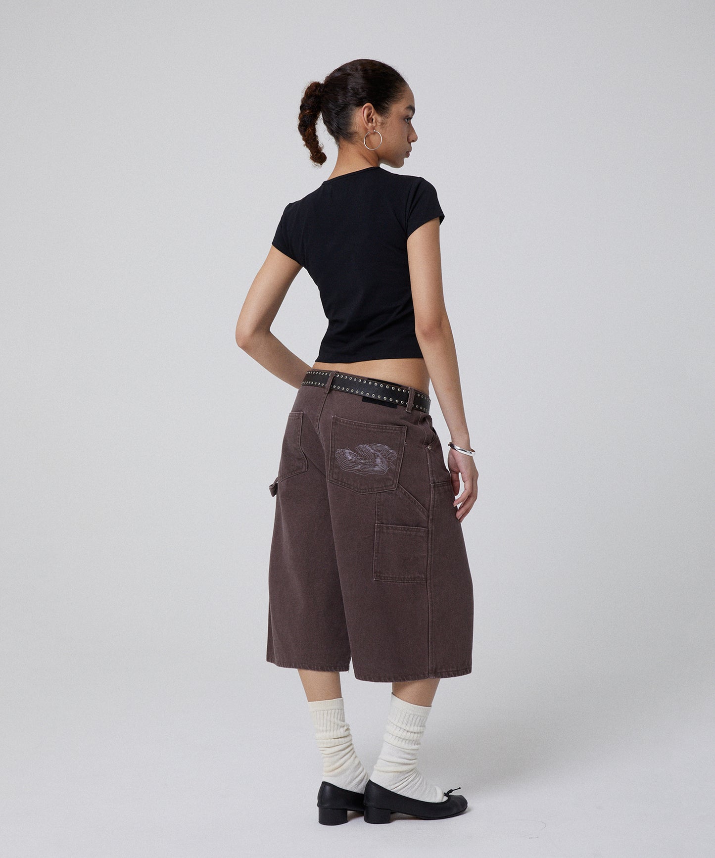 suade Contour Double Knee Shorts - 5 colors
