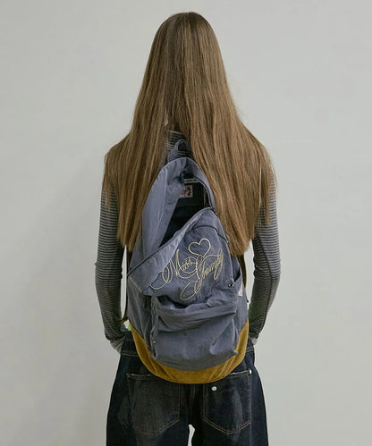 Sculptor Grumpy Girl Nylon Backpack - 3 colors