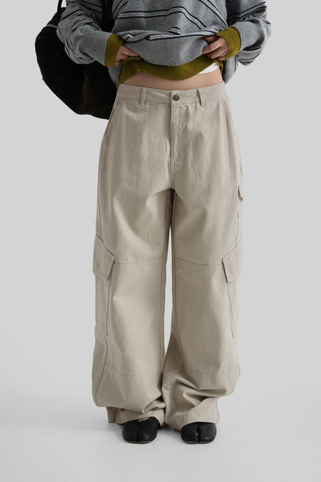 AUTUMN Off Washing Cargo Pants - 3 colors