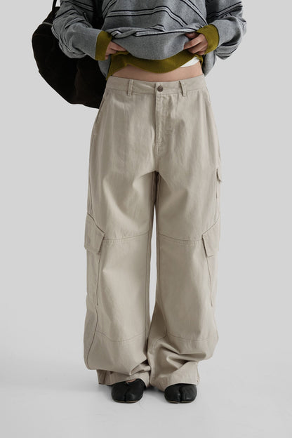 AUTUMN Off Washing Cargo Pants - 3 colors