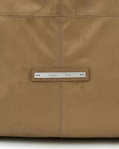 Matin Kim Side String Leather Big Shoulder Bag - 3 colors