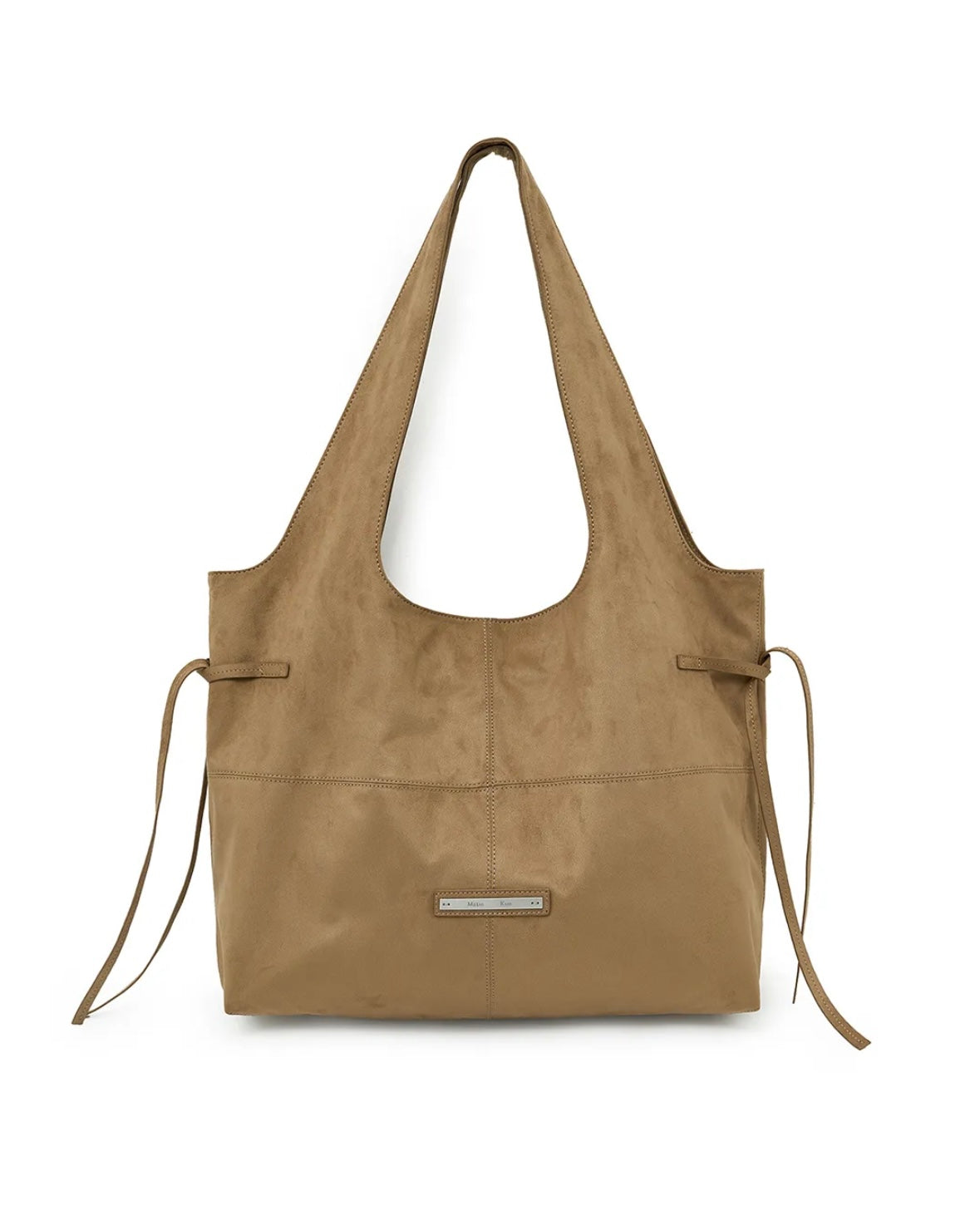 Matin Kim Side String Leather Big Shoulder Bag - 3 colors