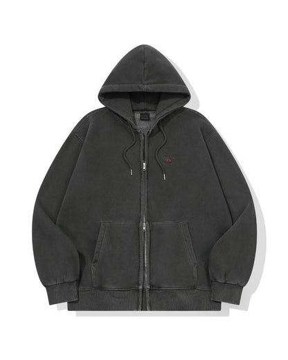 CPGN 2Way Cat Stitch Pigment Hood Zip Up - 3 colors